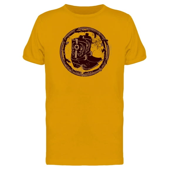 Cowboy Insignia T-Shirt Men -Image by Shutterstock, Male 3X-Large