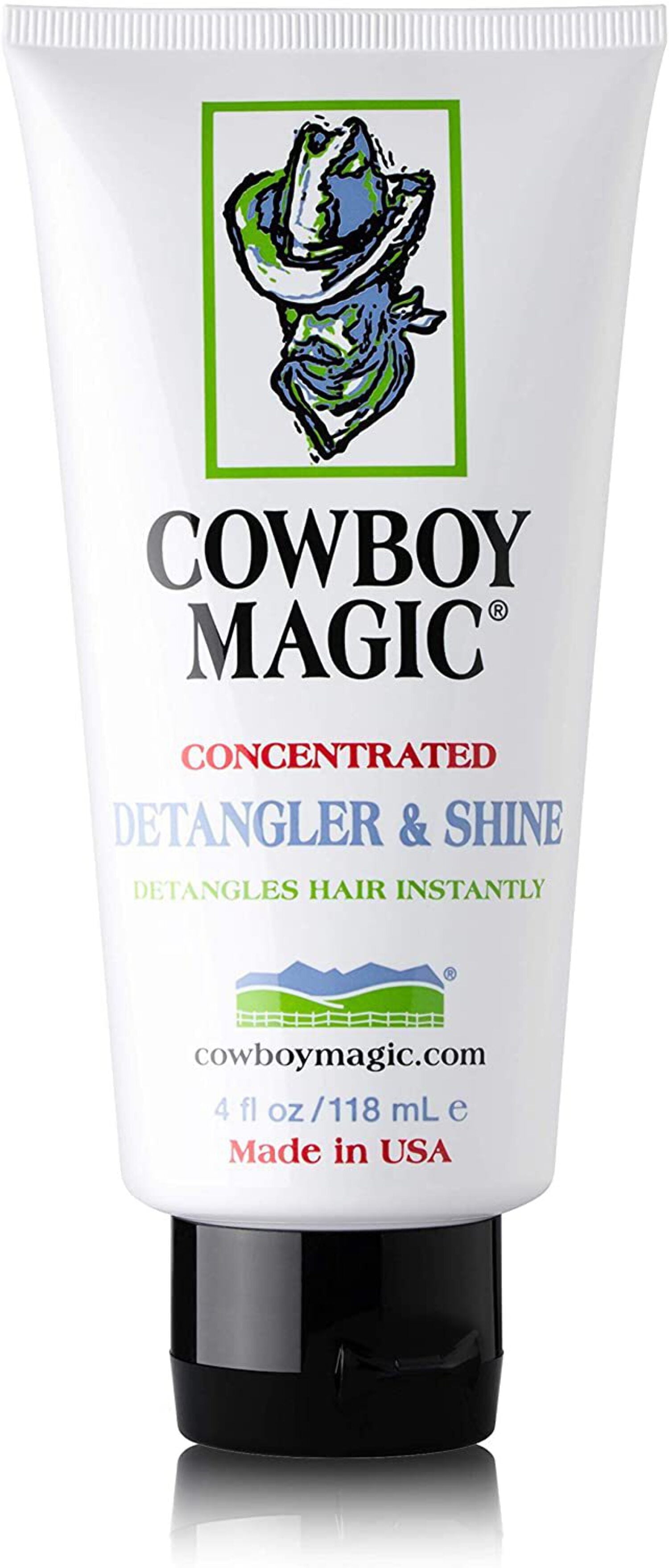 Cowboy Magic Concentrated Detangler Shine for Animals Humans 4 oz.