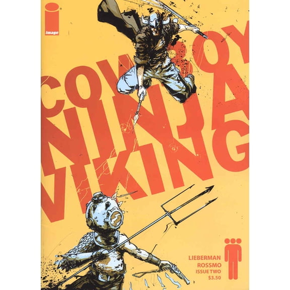 Cowboy Ninja Viking #2 VF ; Image Comic Book