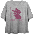 thumbnail image 1 of Cowboy Pig "Piggin' Back Rides" Adult Heather Gray Crew Neck Short Sleeve Top-XL, 1 of 6