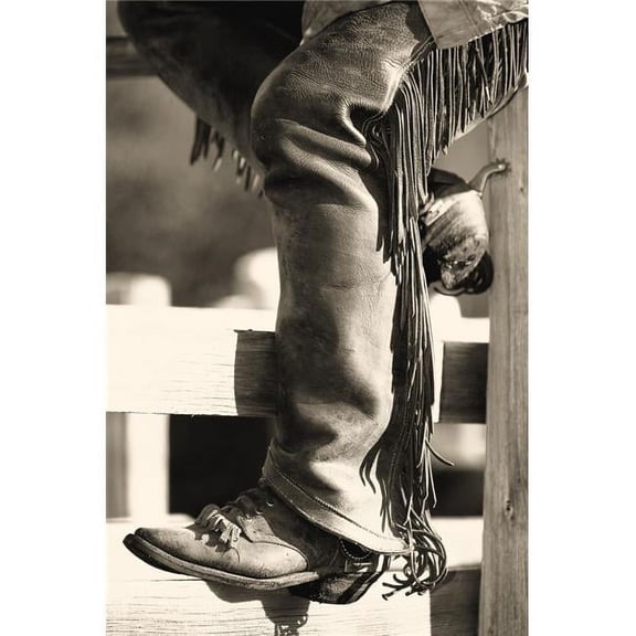 Cowboy Poster Print by Carson Ganci, 11 x 17