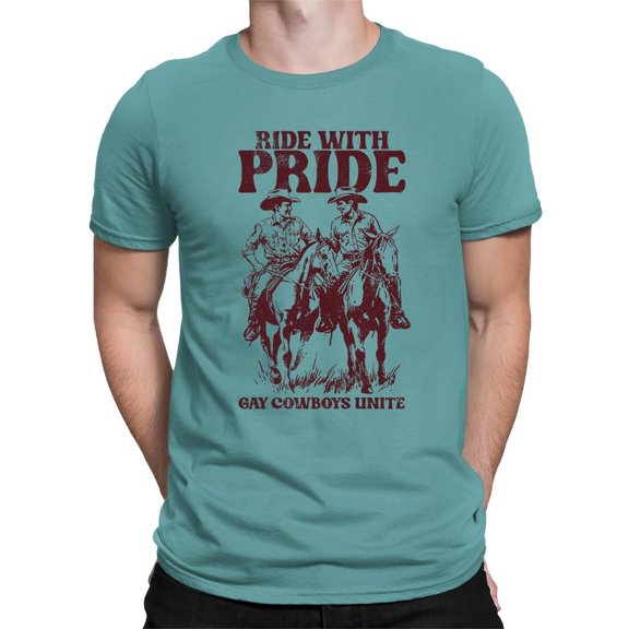 Cowboy Pride Unity Apparel T-shirt Color Men's