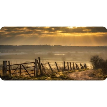 Cowboy Ranch Photo License Plate