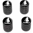 thumbnail image 1 of Cowboy Rancher Lasso Tire Rim Wheel Aluminum Valve Stem Caps, Multiple Colors, 1 of 1