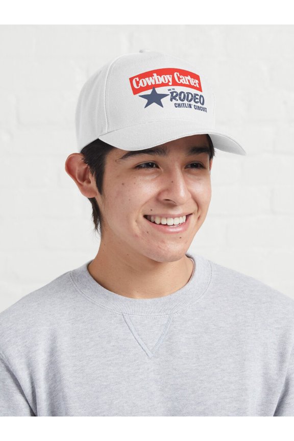 Cowboy Rodeo Baseball Cap, Western Riding Lifestyle Graphic Design, Classic Ranch Hat