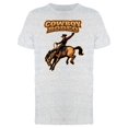 thumbnail image 1 of Cowboy Rodeo Graphic T-Shirt Men -Image by Shutterstock, Male Large, 1 of 2