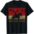 thumbnail image 1 of Cowboy Rodeo Horse Gift Country T-Shirt, 1 of 5