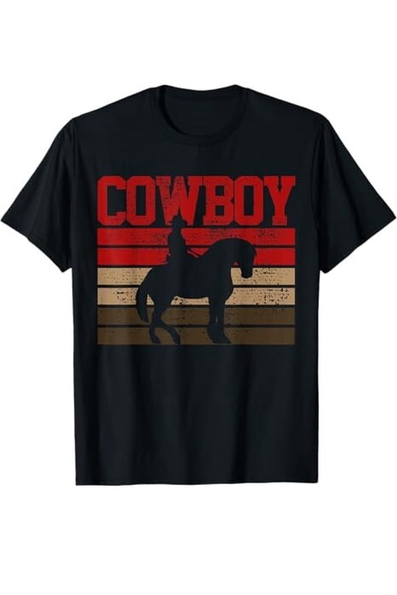 Cowboy Rodeo Horse Gift Country T-Shirt