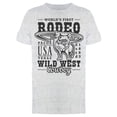 thumbnail image 1 of Cowboy Rodeo Longhorn Bull Tee Men's -Image by Shutterstock, 1 of 2
