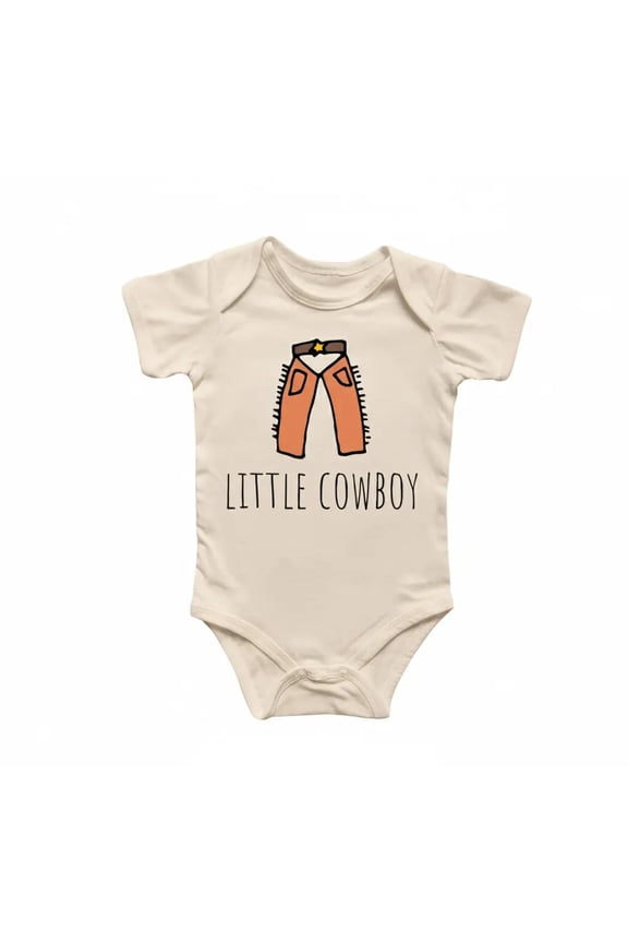 Cowboy Rodeo Ranch Newborn Baby Bodysuit