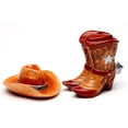 thumbnail image 1 of Cowboy Shoes And Hat  Salt & Pepper Shaker, 1 of 1