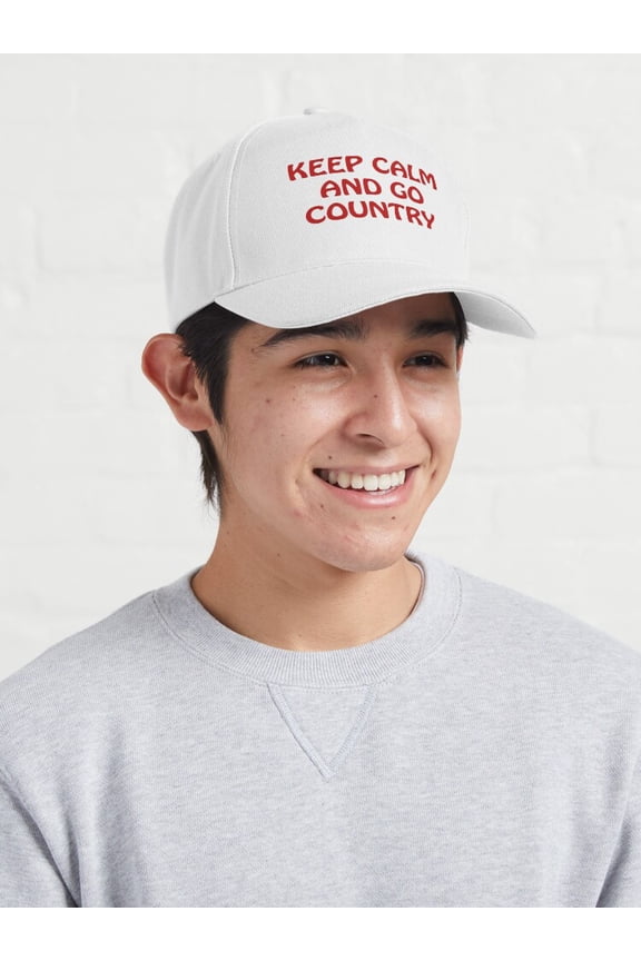 Cowboy Silhouette Baseball Cap, Western Rider Graphic Design, Classic Everyday Ranch Hat