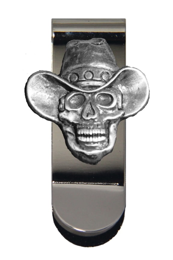 Cowboy Skull Money Clip