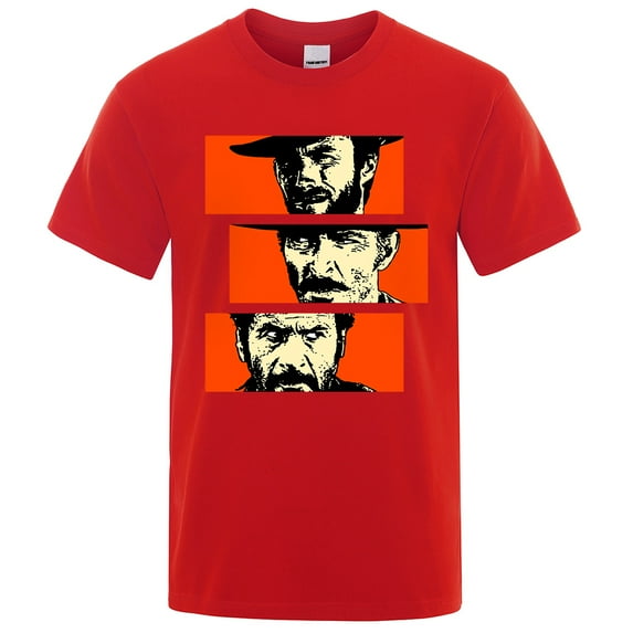 Cowboy T Shirt Men Women Oversized Cotton Tee shirt