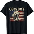 thumbnail image 1 of Cowboy T-shirt Western Country Men Boy Rodeo Southern Cowboy T-Shirt, 1 of 4