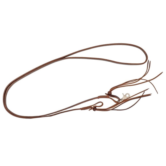 Cowboy Tack 5/8 Chocolate Harness Leather Reins Ropi