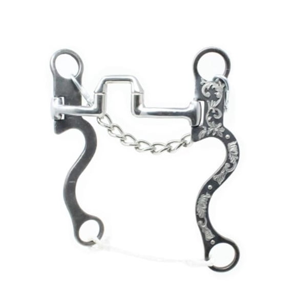 Cowboy Tack Walt Woodard Legend Collection Square Correction 8 1/4 Long Shank Bit