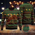 thumbnail image 1 of Cowboy Ugly Christmas Sweater for Unisex, Funny Western Holiday Pullover, Cowboy Christmas Outfit, Festive Rodeo Sweater Gift, 1 of 2