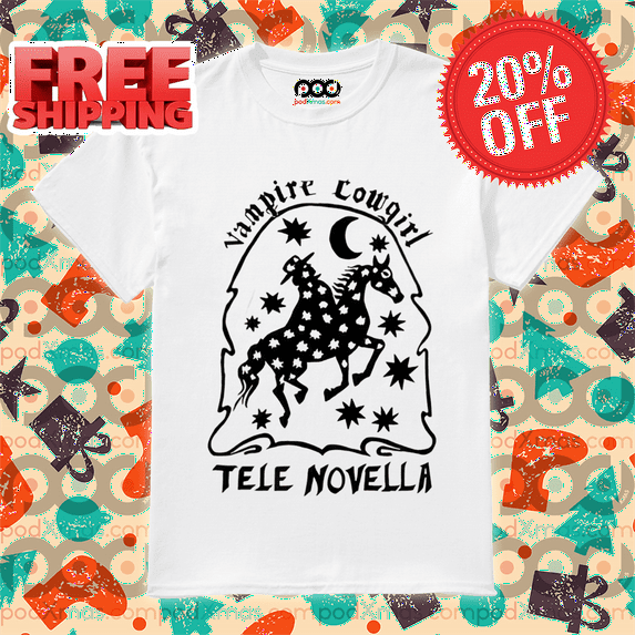 Cowboy Vampire Cowgirl Tele Novella Shirt