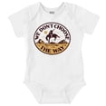 thumbnail image 1 of Cowboy We Don’t Choose The Way Romper Boys or Girls Infant Baby Brisco Brands 6M, 1 of 6