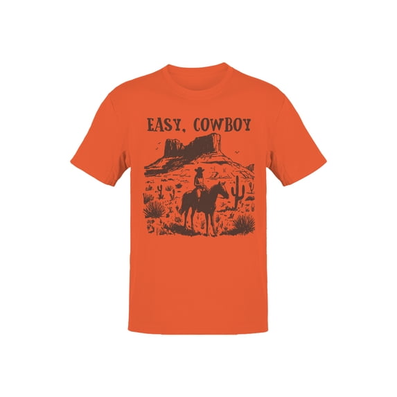 Cowboy Western Desert Art Men's T-shirt
