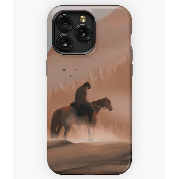Cowboy Western Outlaw Design M2495 Phone Case for iPhone 17 16 15 14 13 12 11 Pro Max