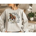 thumbnail image 1 of Cowboy Winter Sweatshirt, Giddy Up Jingle Horse Pick Up Your Feet, Howdy Country Winter Horse Tee, Cowgirl Shirt, Winter Sweatshirt260 Sweatshirt All Size S-5XL, 1 of 5