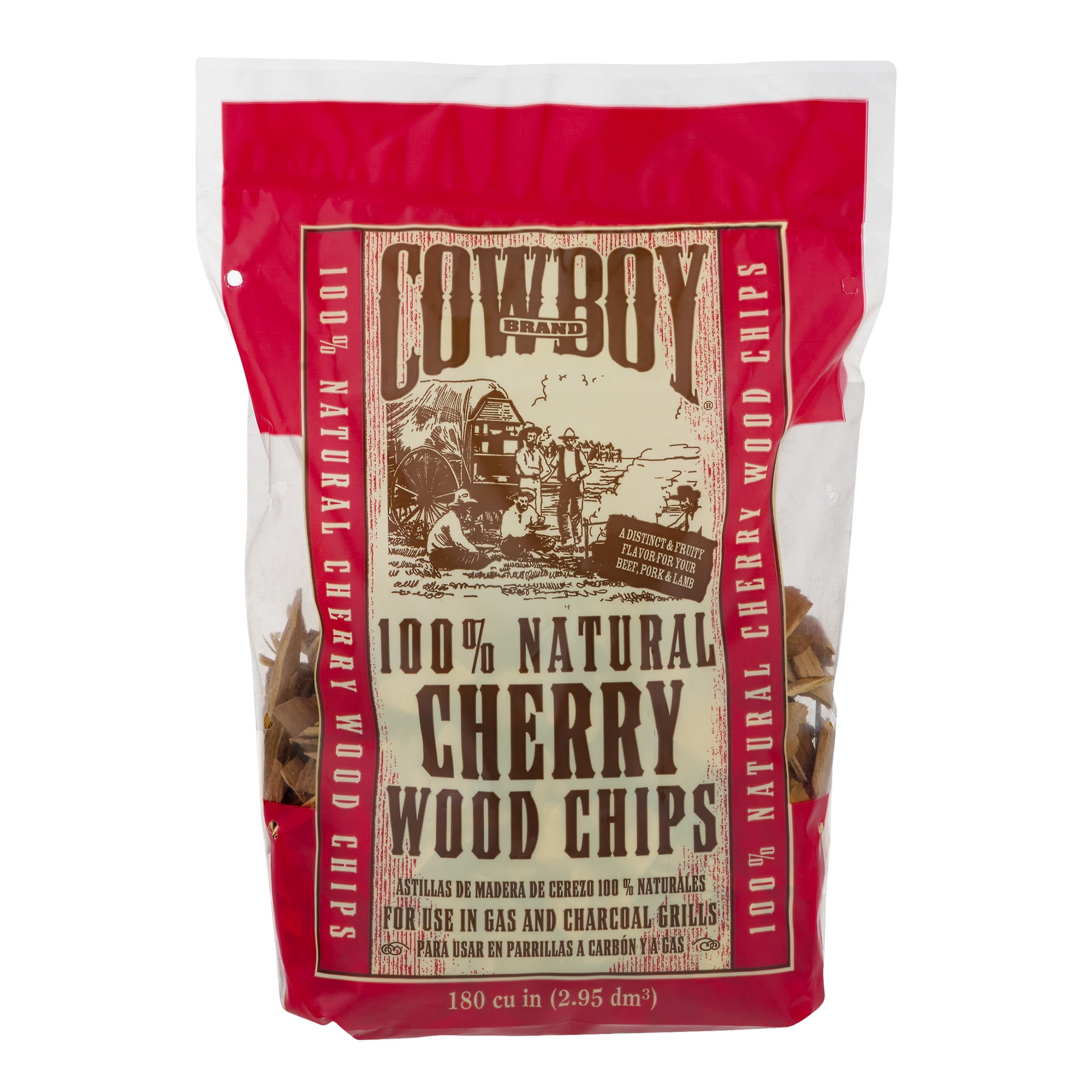 Cowboy Wood Chips Cherry, 1.0 CT