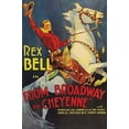 thumbnail image 1 of Cowboy on a white stallion waves his hat Poster Print by Unknown (18 x 24), 1 of 1