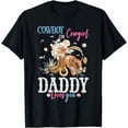 thumbnail image 1 of Cowboy or Cowgirl Gender Reveal Party Announcement Daddy T-Shirt, 1 of 2