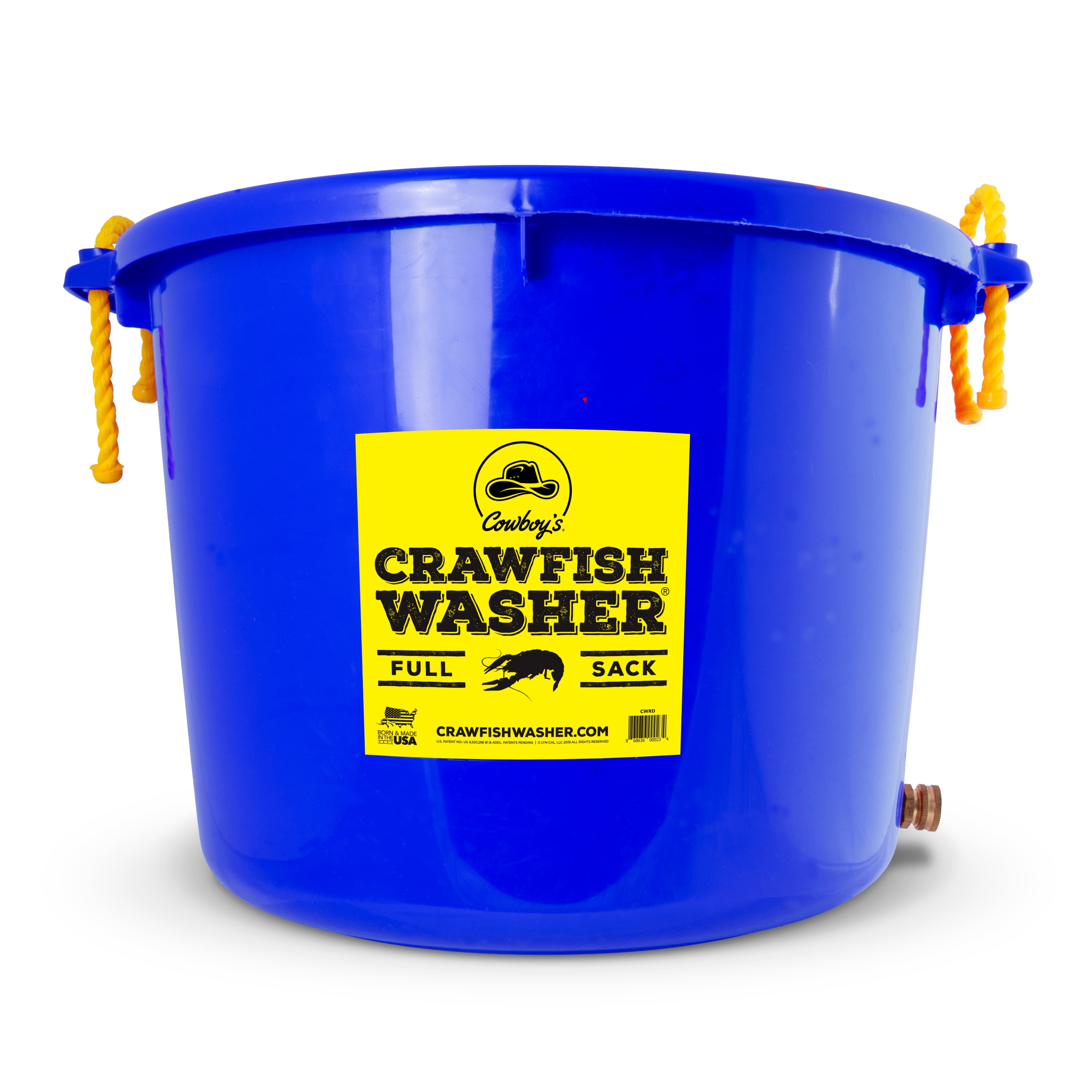 Cowboy's Blue Crawfish Washer for Crawfish Boils