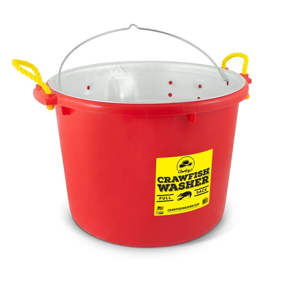 Cowboy's Crawfish Washer and Crawfish Strainer Basket Combo