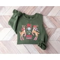 thumbnail image 1 of Cowboy season Sweatshirt, Giddy Up Jingle Horse Sweater, Howdy Country season Horse Tee, Cowgirl Shirt, season Tshirt, All Size S-5Xl Tshirt All Size S-5XL, 1 of 5