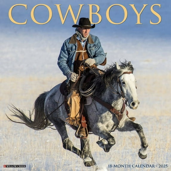 Cowboys 2026 12 X 12 Wall Calendar, (Hardcover)