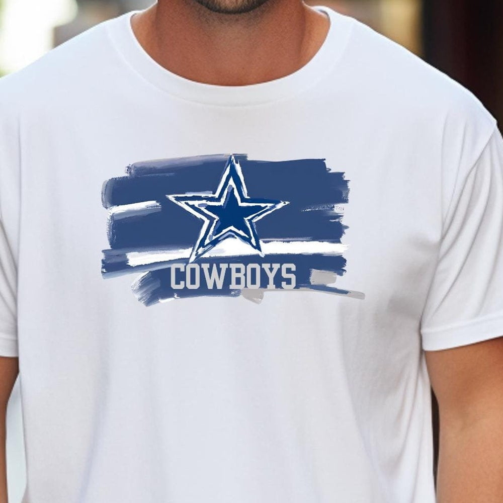 Cowboys Football Shirt, Dallas Shirt, Dallas Football Tee, Cowboys T ...