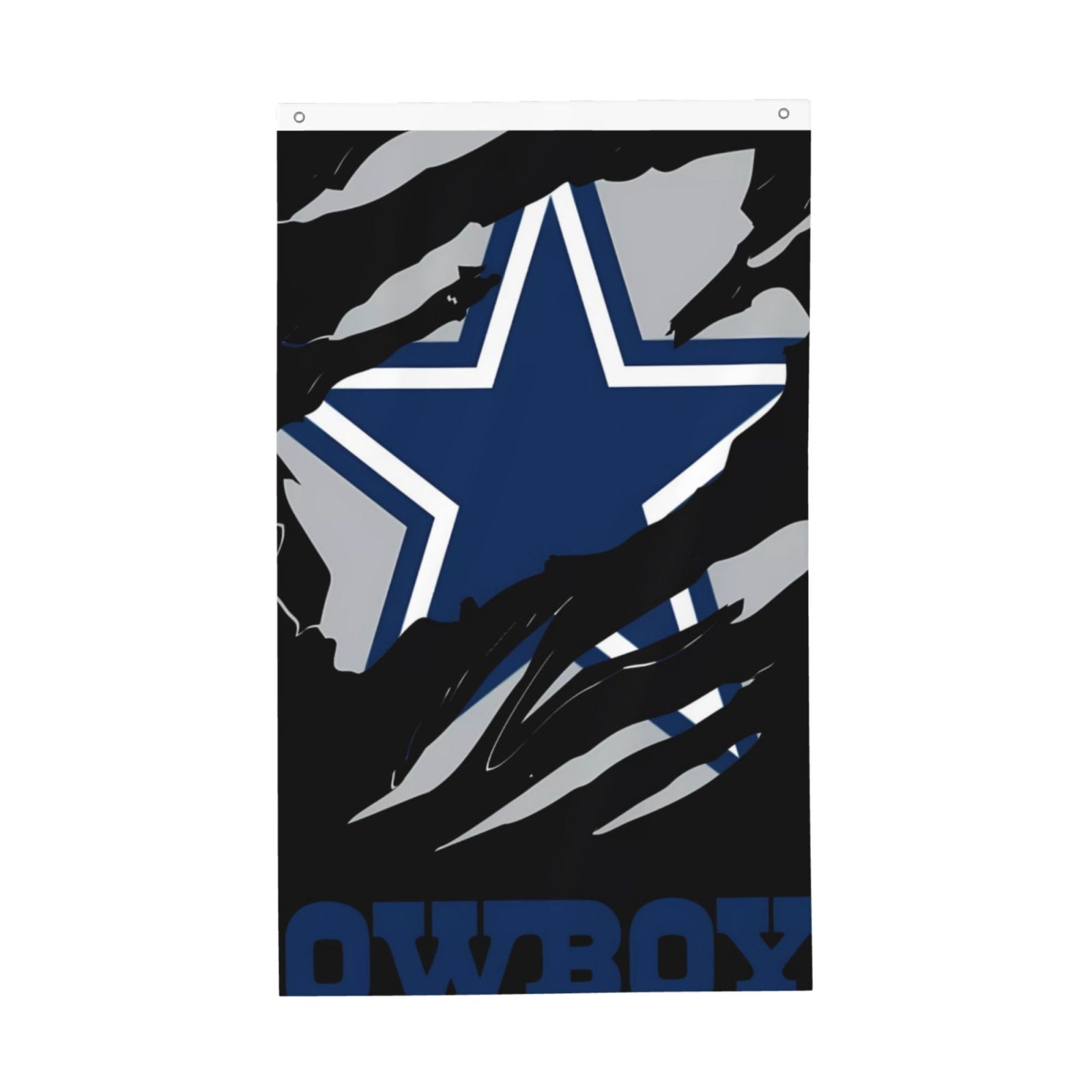 Cowboys Football team double-sided flag 3x5FT, garden hanging flag ...
