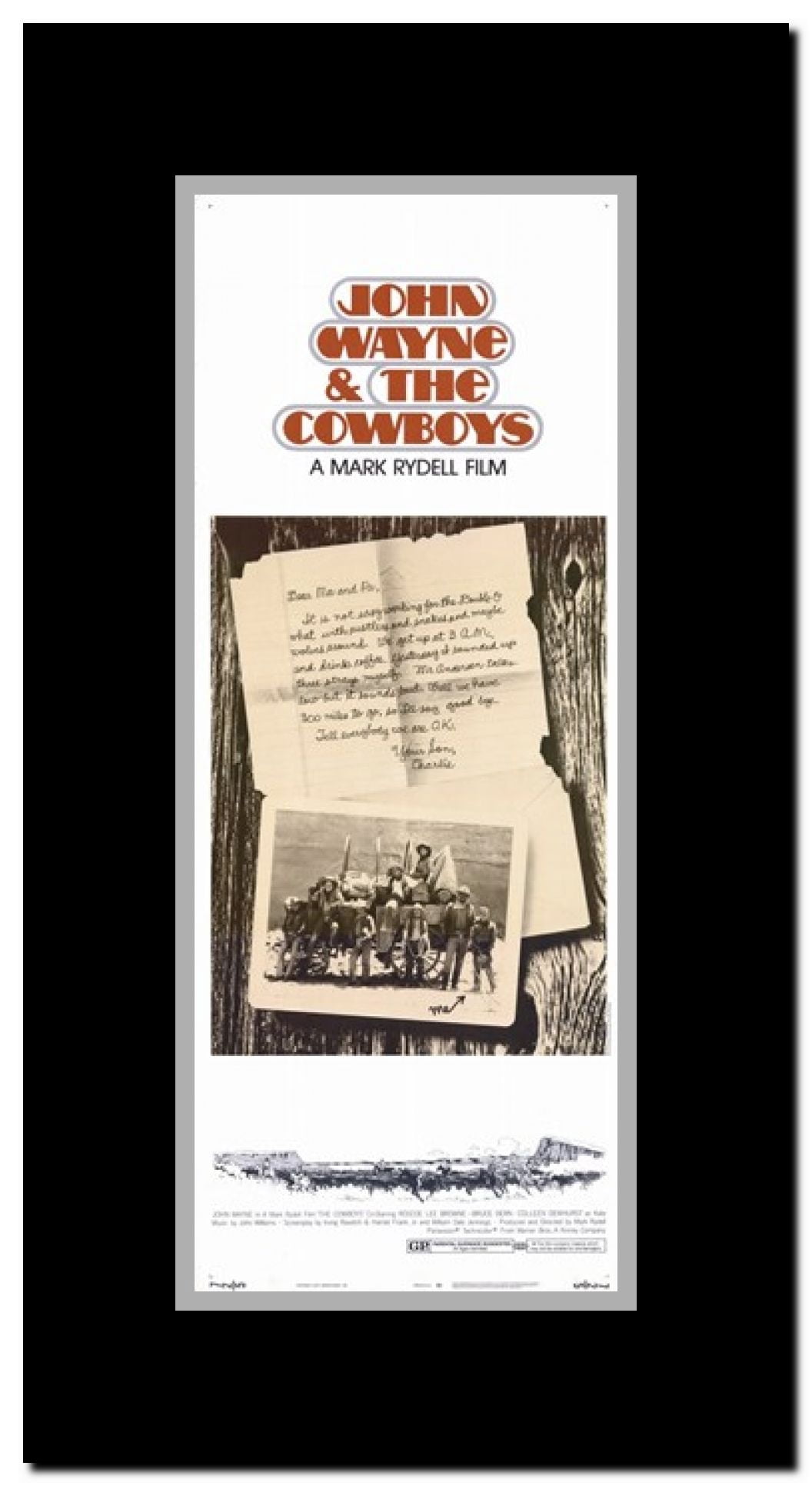 Cowboys Framed Movie Poster