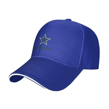 Cowboys Team Logo Casual Sandwich Hat Adjustable Trucker Hat Adult Unisex Baseball Cap Sun Hat Four Seasons Universal