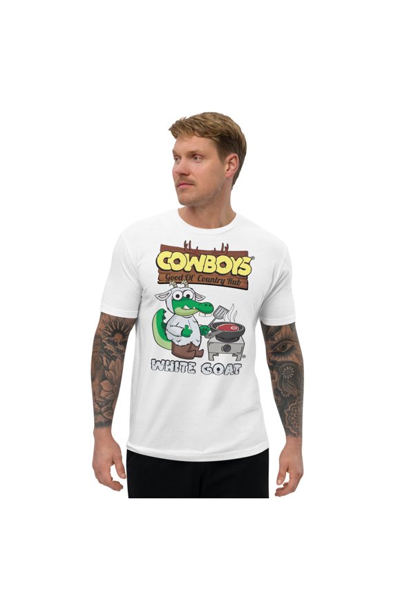 Cowboys White Goat T-Shirt (White, XS)