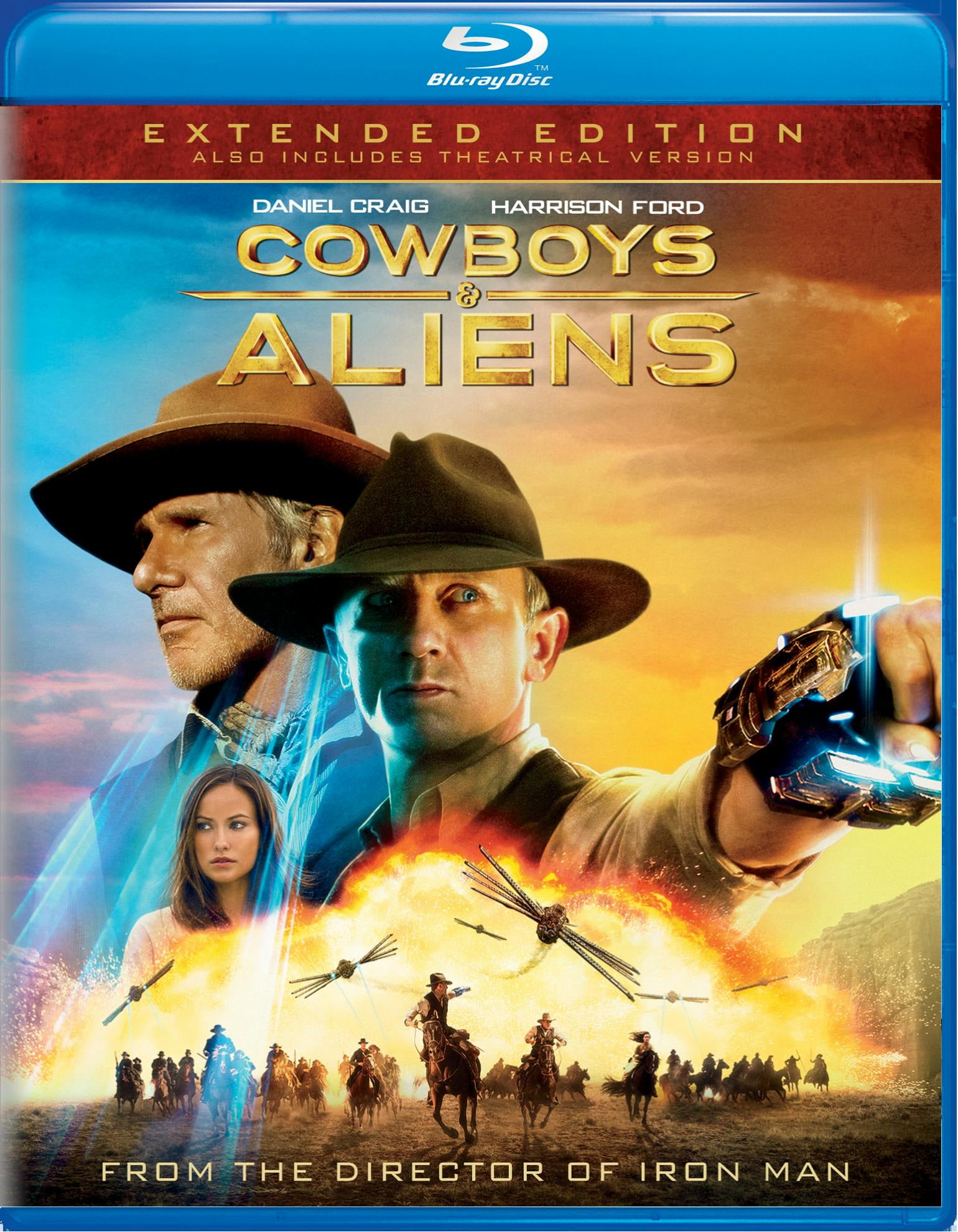 UNI DIST CORP MCA Cowboys and Aliens (Blu-ray New Box Art) [Blu-ray]