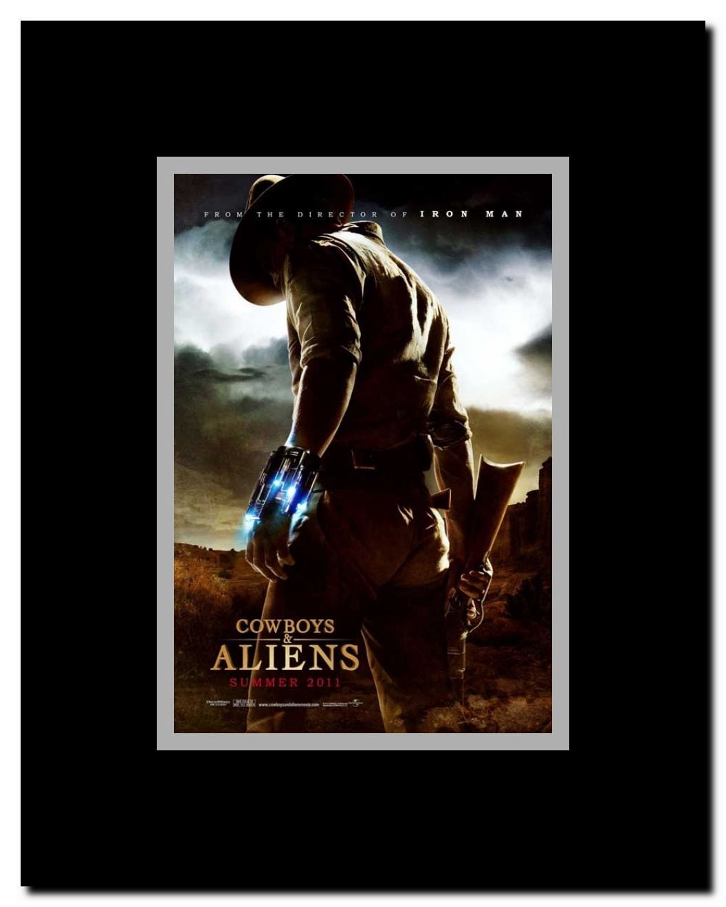 Cowboys and Aliens Framed Movie Poster