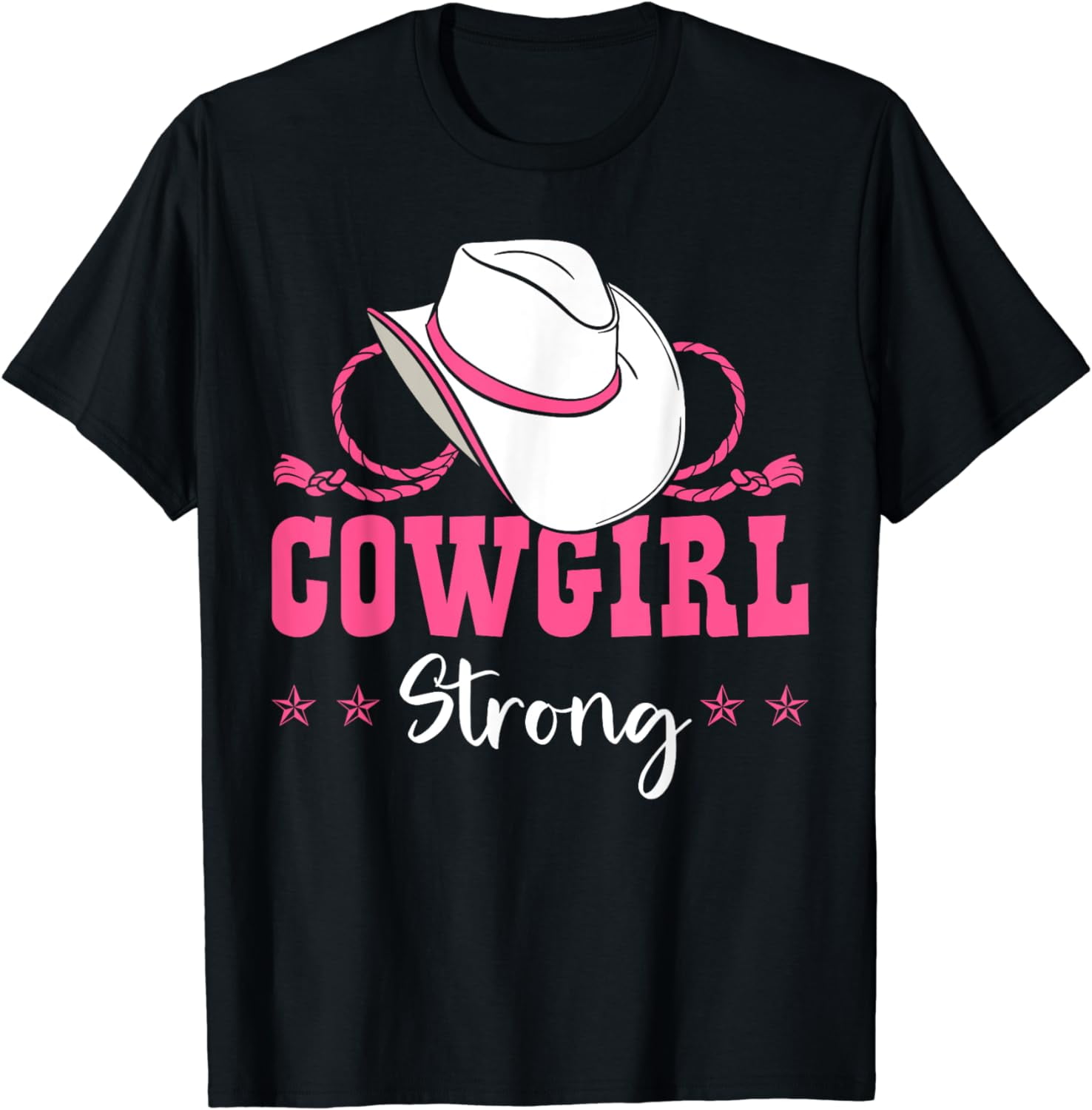 Cowgirl Barrel Racing Roping Horseback Riding Rodeo Cotton TShirt