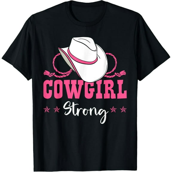 Cowgirl Barrel Racing Roping Horseback Riding Rodeo Funny Creative Graphic T-Shirt