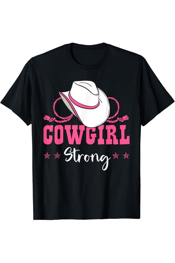 Cowgirl Barrel Racing Roping Horseback Riding Rodeo T-Shirt Black X-Large
