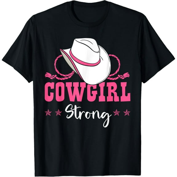 Cowgirl Barrel Racing Roping Horseback Riding Rodeo Funny Creative Graphic T-Shirt