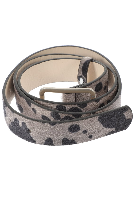 Cowgirl Shirt for Women Hair Belt with Pu Animal Print Women's Fashion