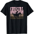 thumbnail image 1 of Cowgirl || Cow Girl, Horse, Equestrian, Brown Cowgirl Shirt T-Shirt, 1 of 4