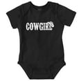 thumbnail image 1 of Cowgirl Cute Southern Honky Tonk Bodysuit Jumper Girls Infant Baby Brisco Brands 24M, 1 of 6