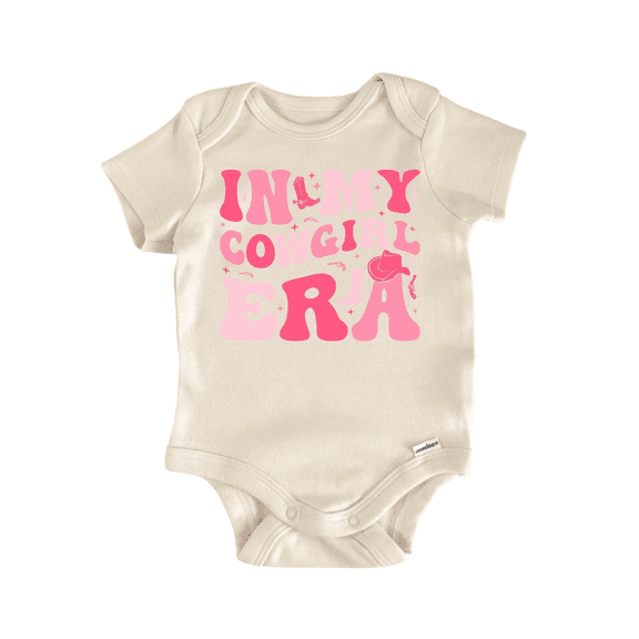 Cowgirl Era Newborn Baby Bodysuit