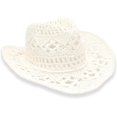 thumbnail image 1 of Cowgirl Hat,Straw Cowgirl Hat,Cowgirl Straw Hats for Women,for Beach, Travel and Outdoor,Designed to Fit 22.83 Inch Head, 1 of 11